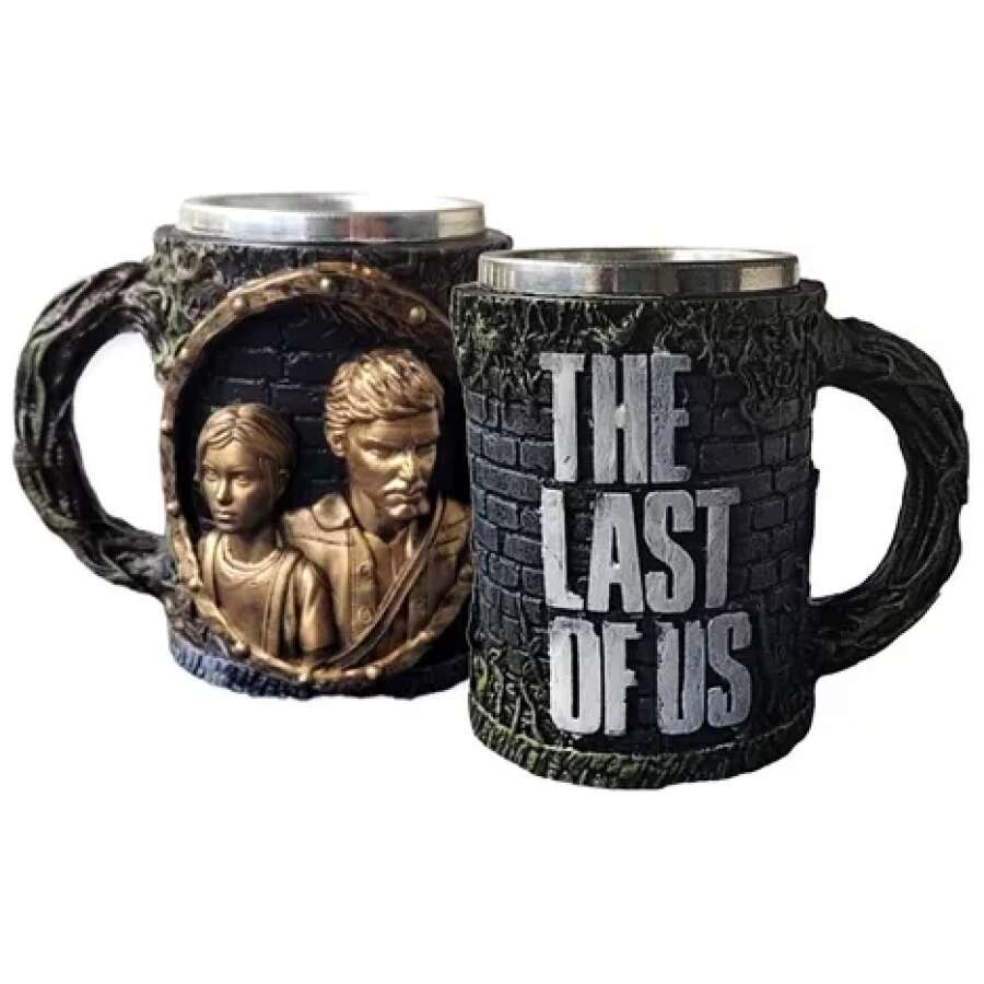 Caneca The Last Of Us 3d Em Resina Presente Premium